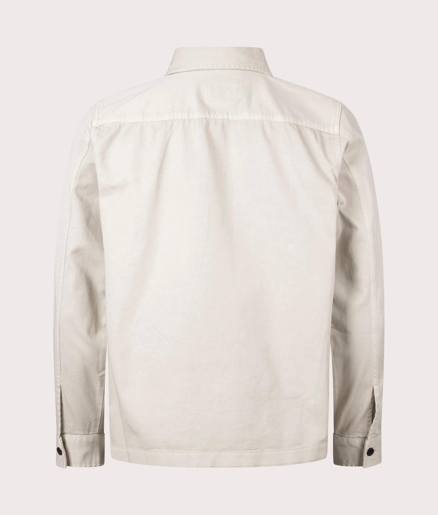 Hugo Boss Mens Luddy Zip Through Overshirt